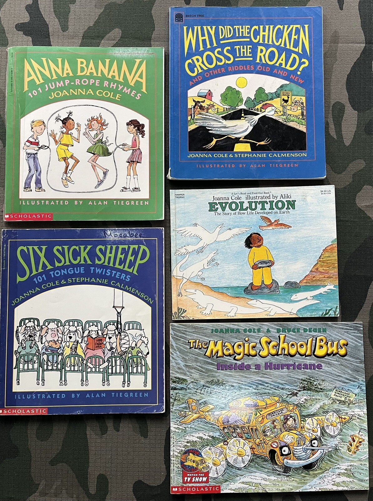 Joanna Cole Book Lot of 5