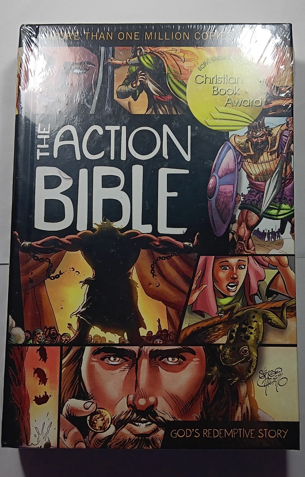 The Action Bible: God&rsquo;s Redemptive Story Hardcover- Doug Mauss, Sergio Cariello