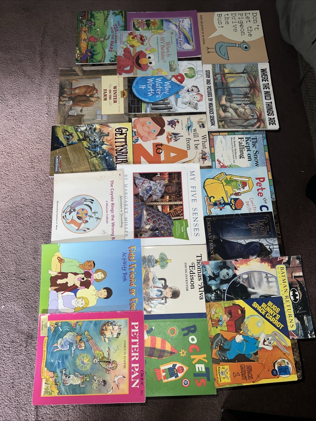 Random Lot of 20 – Books for Children&rsquo;s/ Kids/ Toddler Babies/Preschool/Daycare