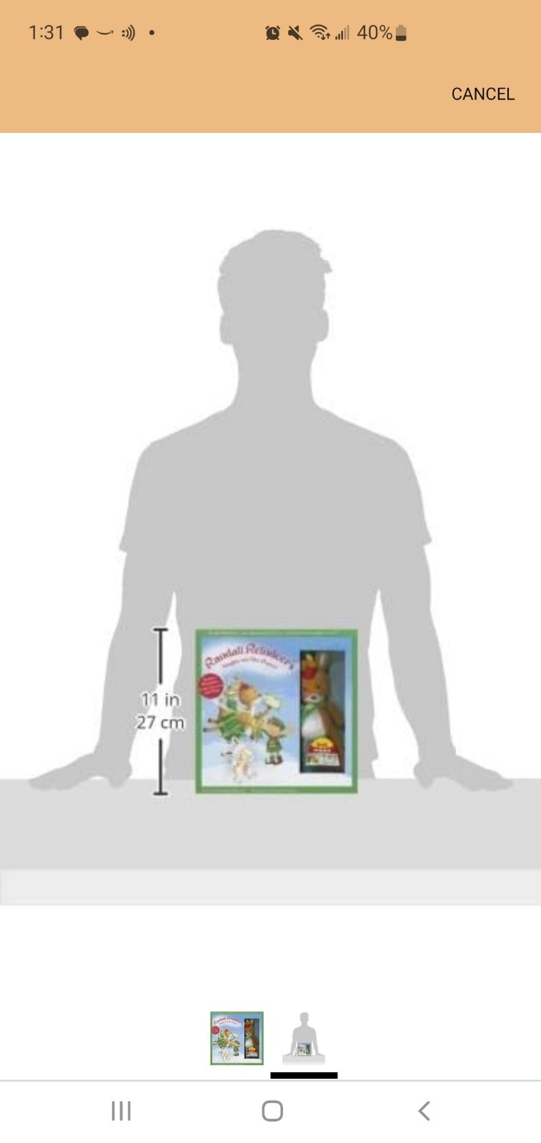 Randall Reindeer&rsquo;s Naughty and Nice Report by Dorothea DePrisco 2011 BRAND NEW!!
