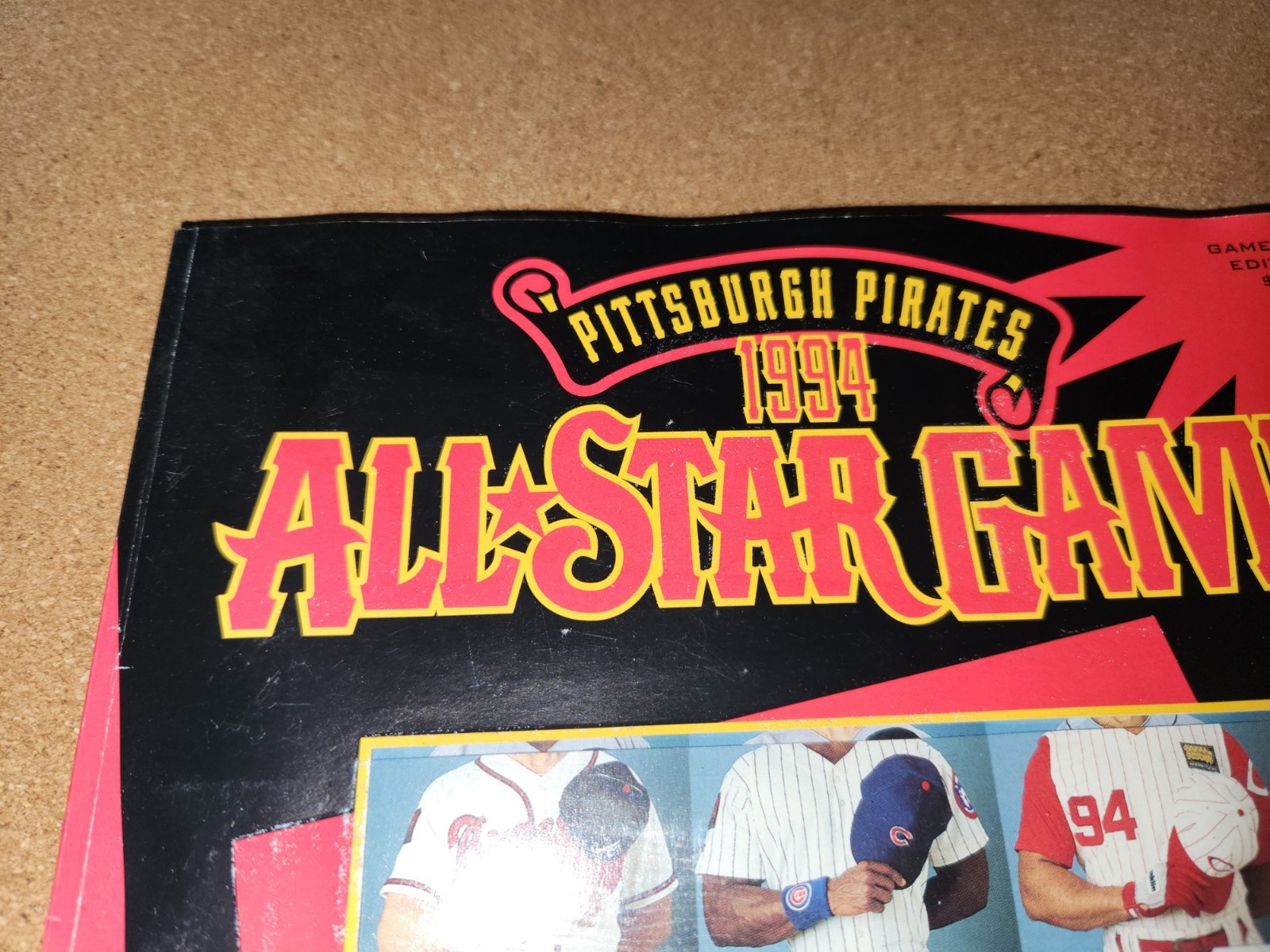 MLB 1994 ALL STAR GAME PITTSBURGH, PA OFFICIAL PROGRAM 125th Anniversary