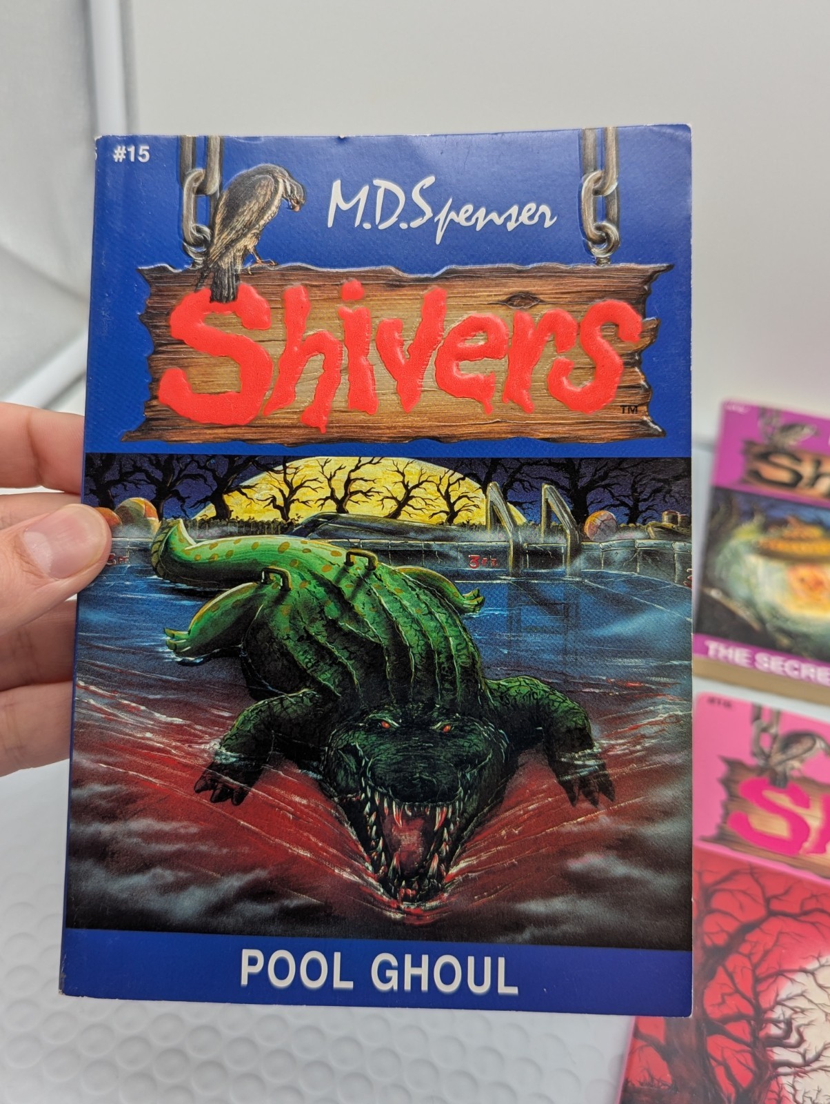 Shivers M.D. Spencer 4 Book Lot 1 12 15 18 Horror 1990&rsquo;s