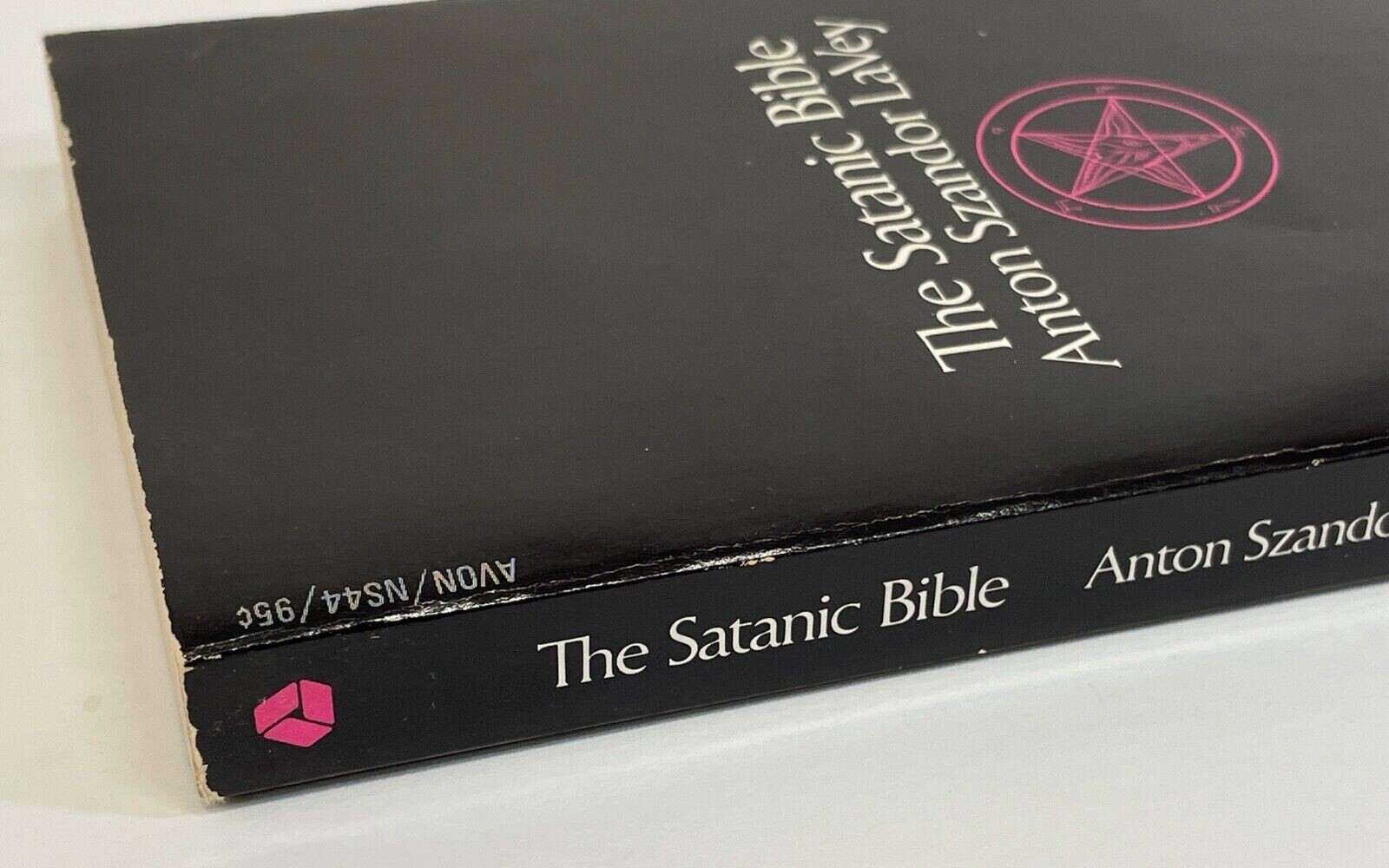 The Satanic Bible Anton LaVey SATANISM 1st Ed 4th Printing 95c 1969 1971 Vintage