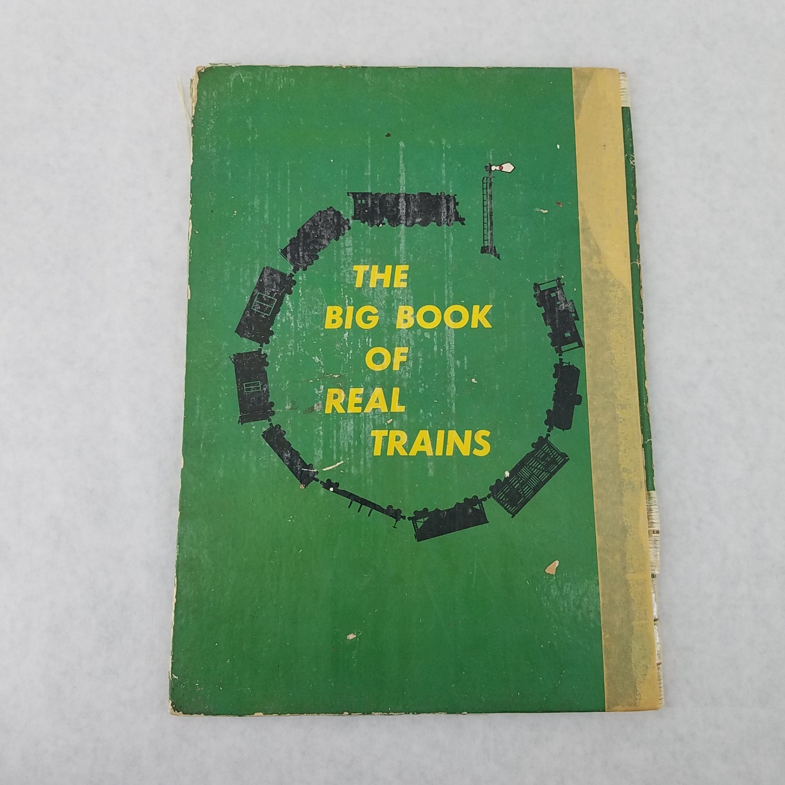 Big Book of Real Trains – 1949 Hardcover by George Zaffo