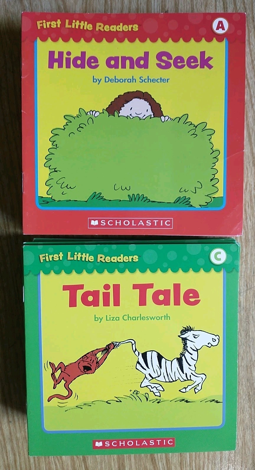 Lot 49 Scholastic First Little Readers Guided Reading Level A (25) Level C (24)