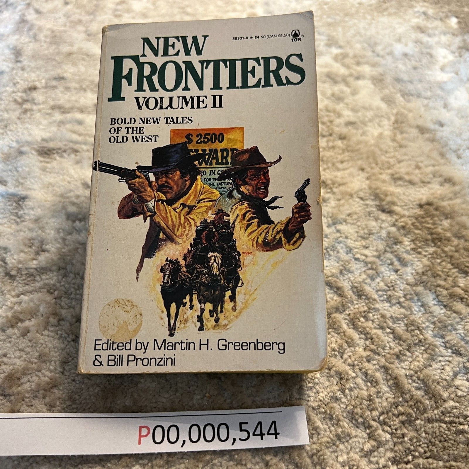 New Frontiers Volume II Western Paperback Book by Martin G. Greenberg TOR 1990