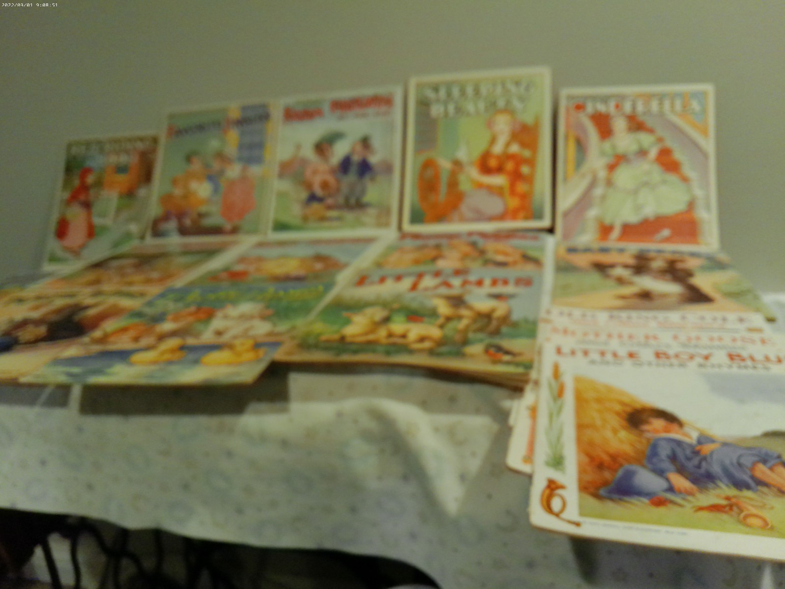 Linenette Sam Gabriel kids book WWII era Nursery Rhymes Farm Friends lot 17