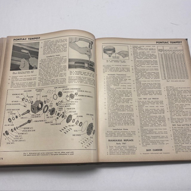 1965 Motor&rsquo;s Auto Repair Manual 28th Ed 2nd Printing Hardcover Used