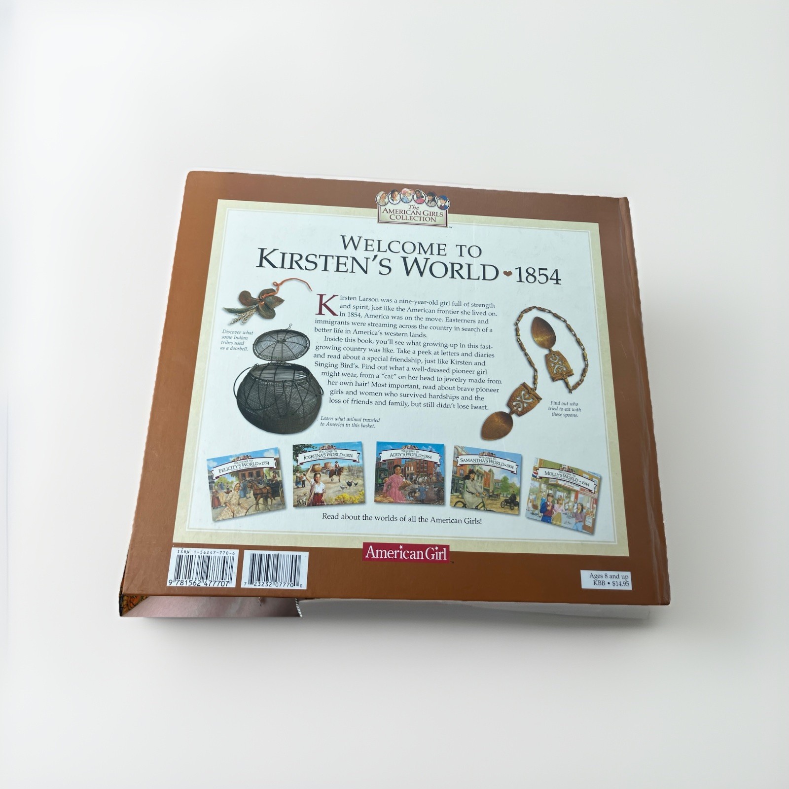 NEW American Girl Welcome to Kirsten&rsquo;s World 1854 Hardcover Illustrated Ages 8+