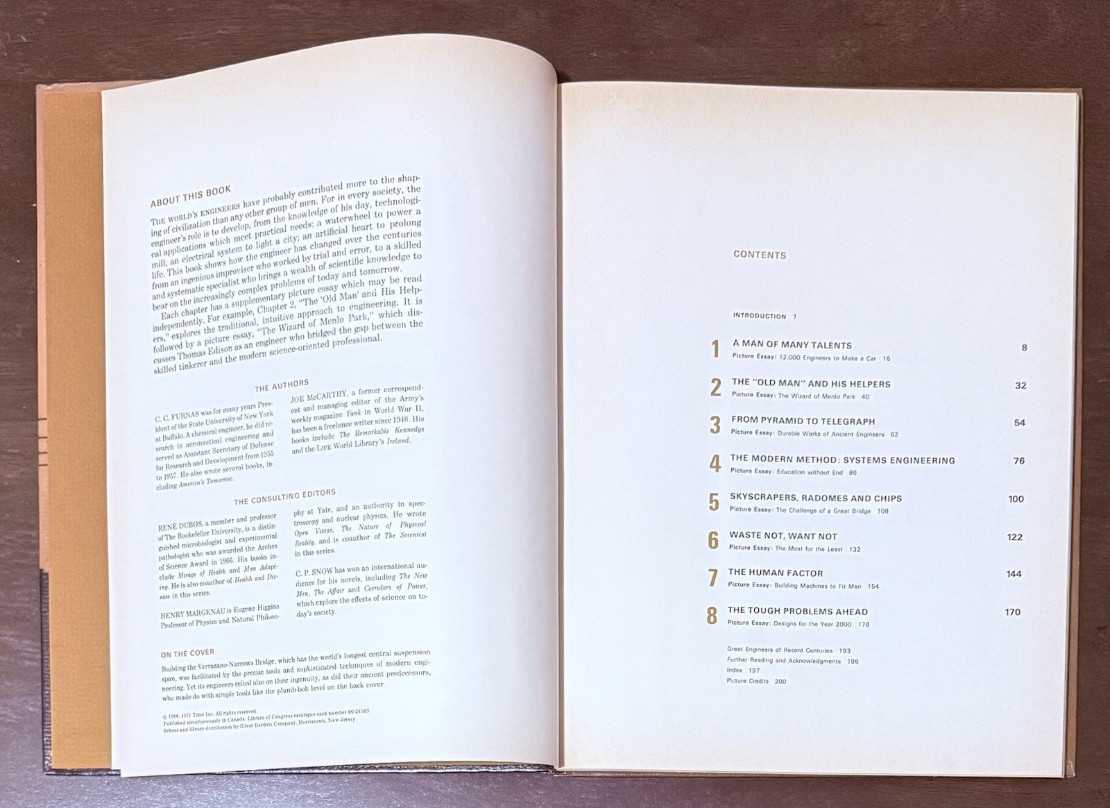 The Engineer by C.C. Furnas & Joe McCarthy, Time Life Science Library. Look Pics