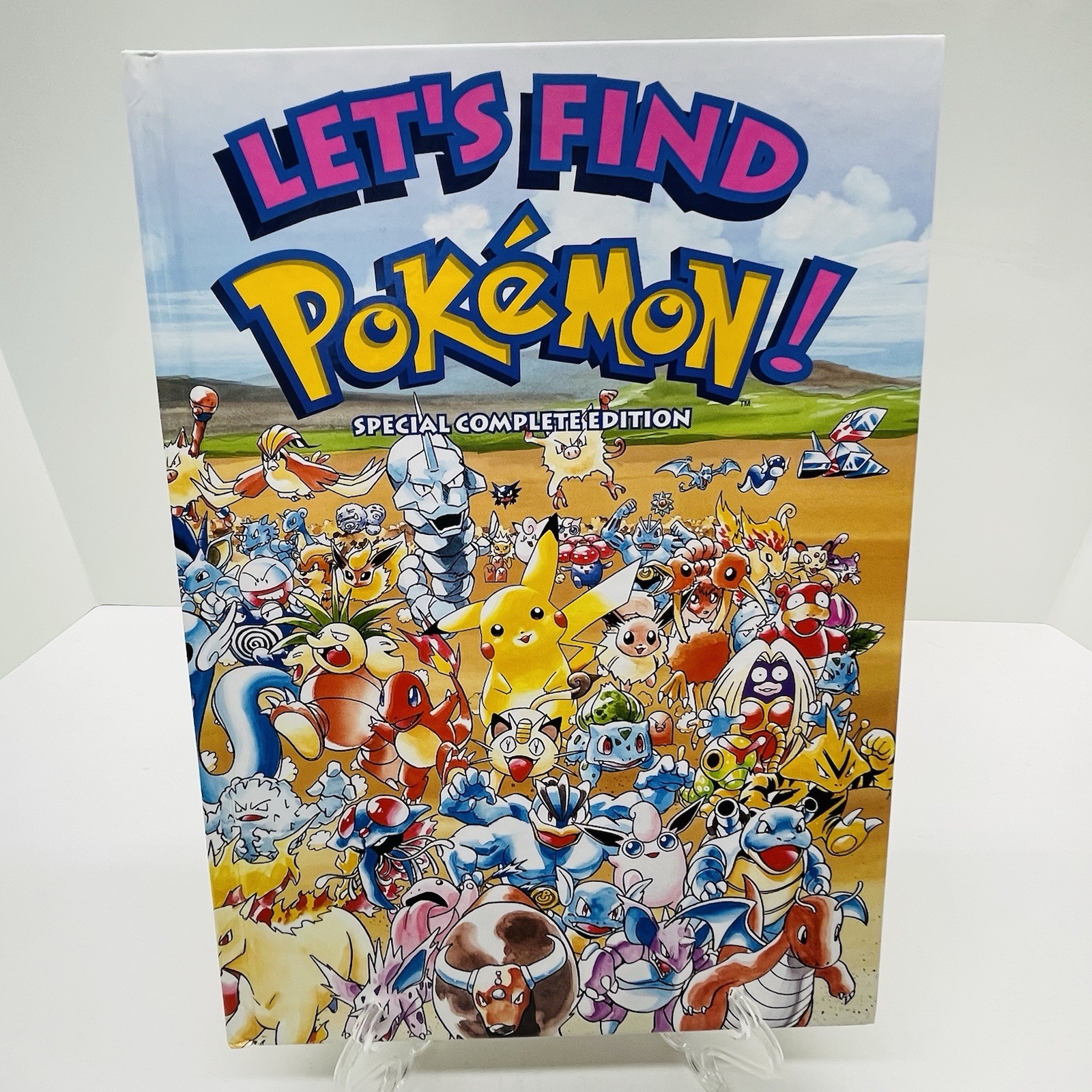 Let&rsquo;s Find Pokemon! Special Complete Edition 2017 First Edition Hardcover – NEW