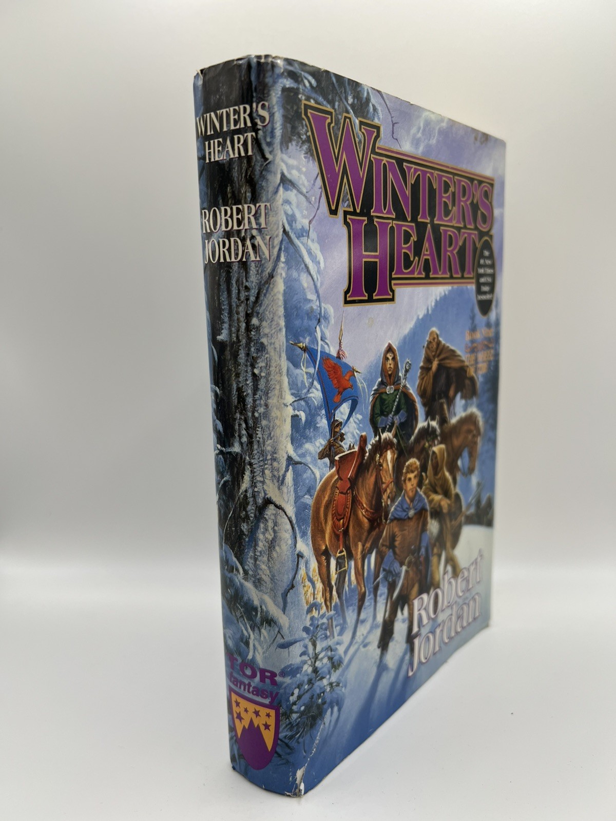 Winters Heart Robert Jordan Book 9 The Wheel of Time Hardcover Hardback