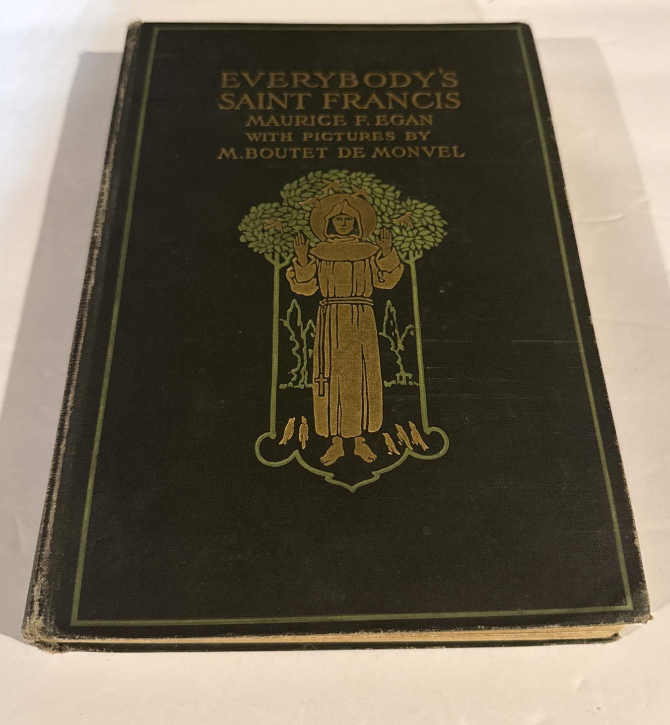 Vintage 1912 Everybody&rsquo;s St. Francis Illustrated Hardcover Maurice F. Egan USA