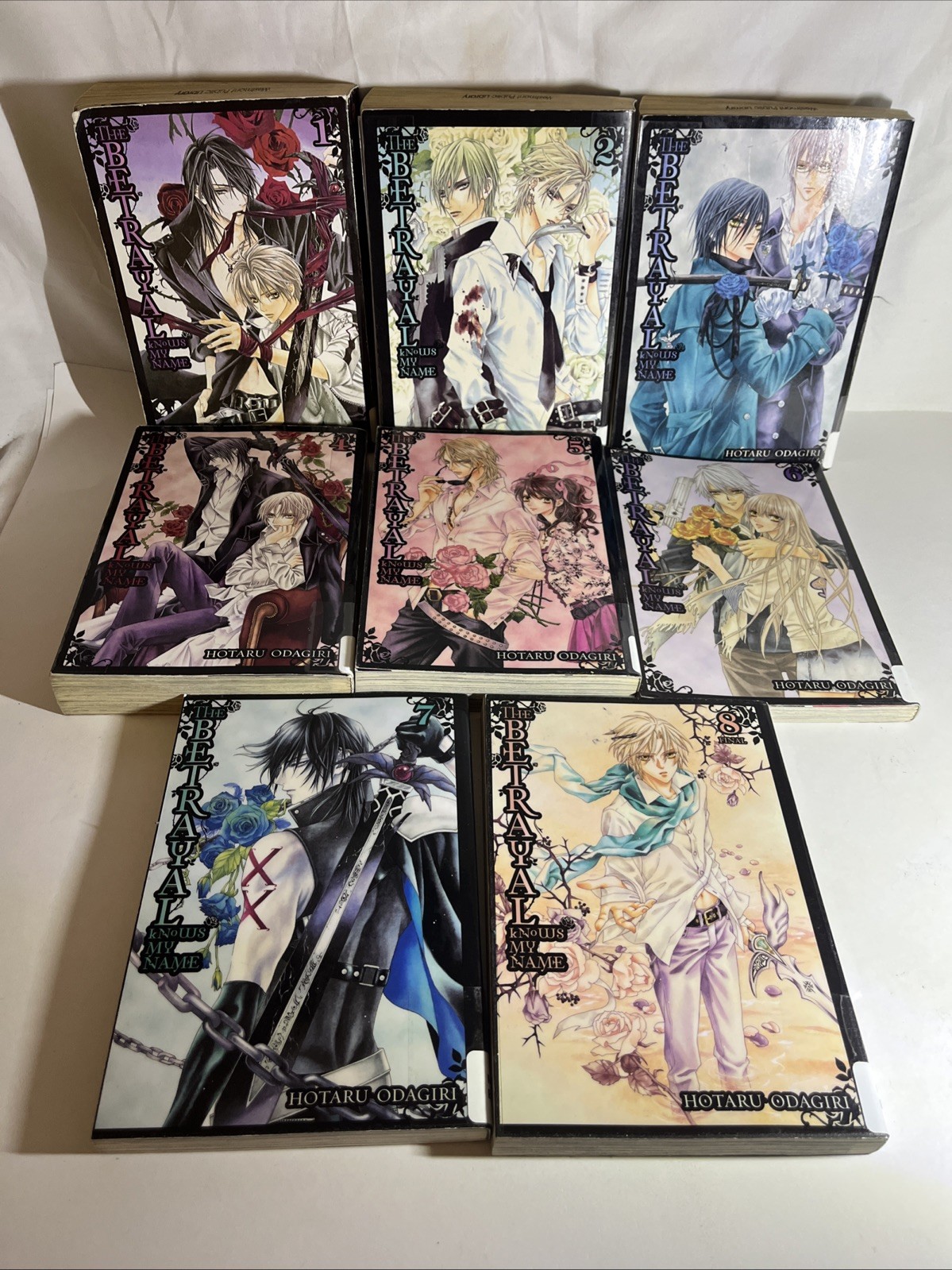 The Betrayal Knows My Name Complete Set Manga Vol 1-8 English