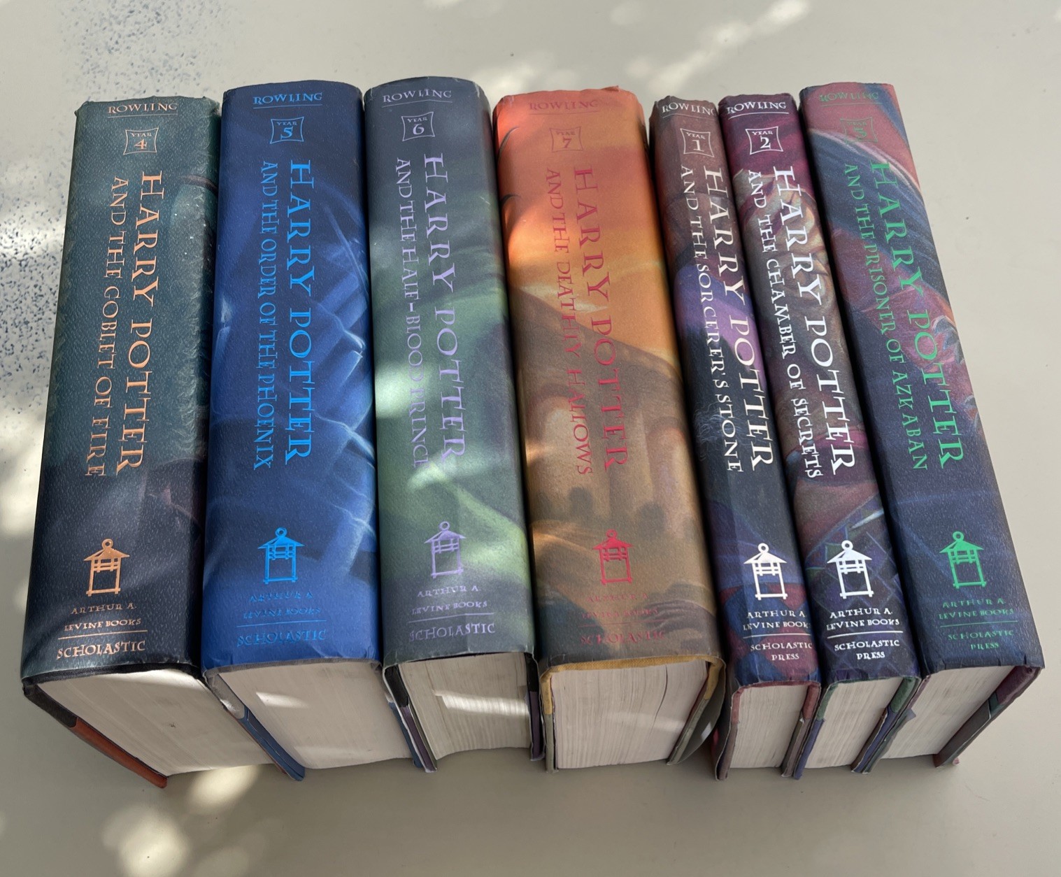 Harry Potter Box Set Hardcover Books 1-7 in Trunk Chest Limited J.K. Rowling