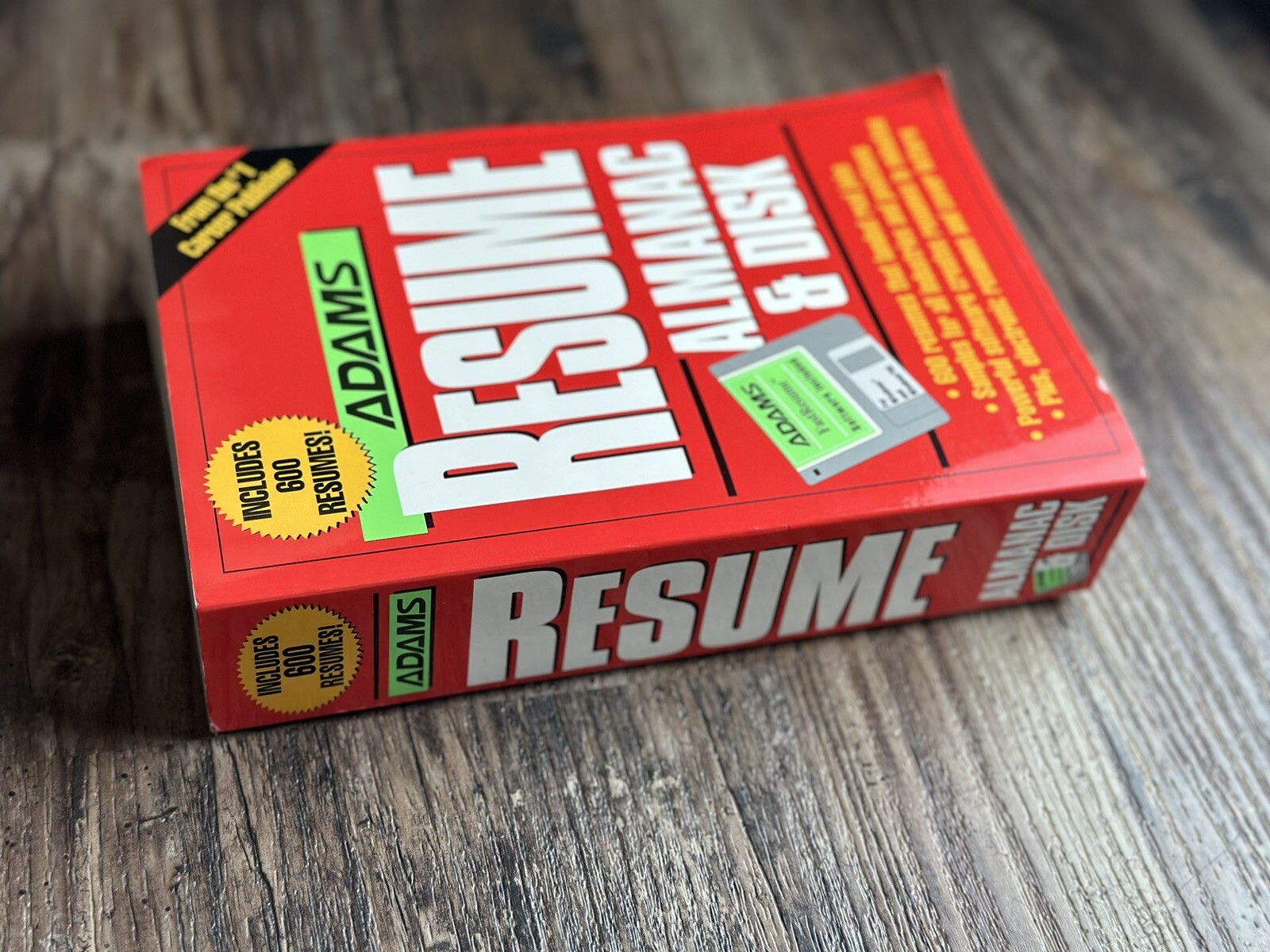 Adams Resume Almanac and Disk by Adams Media Corporation Staff (Copyright 1996)