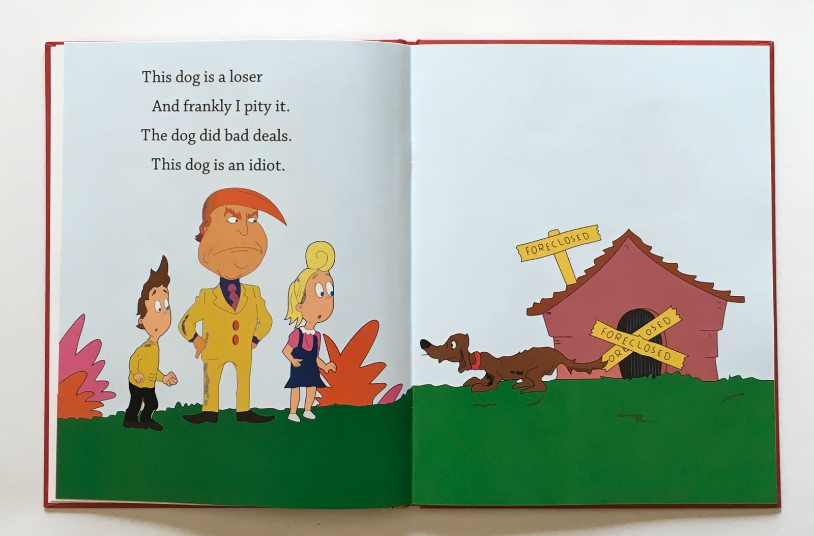 Wow! Hard Cover 11&Prime; x 8.5&Prime; -1 Winners Aren&rsquo;t Losers Donald Trump Children&rsquo;s Book