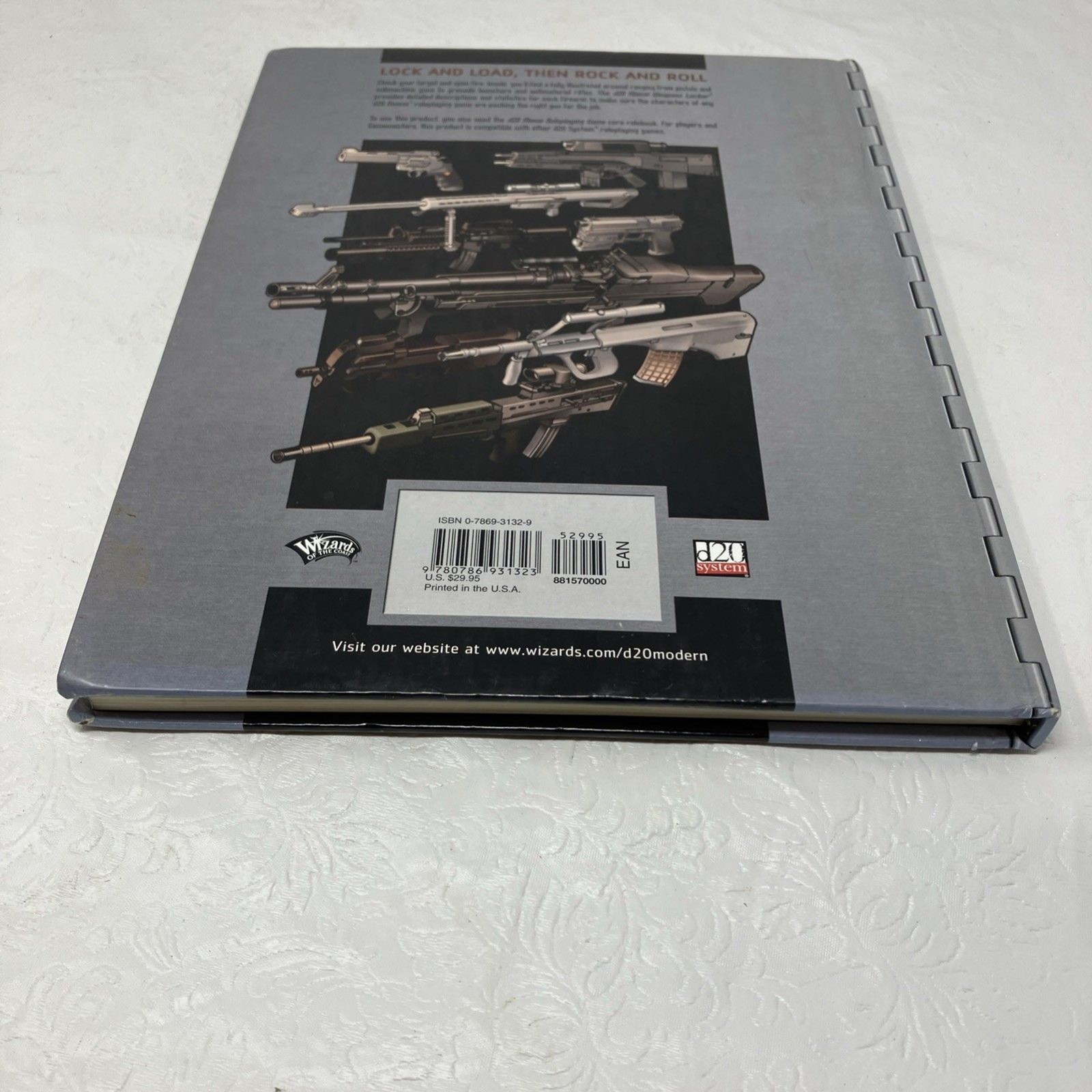 D20 Modern Weapons Locker –Wizards of the Coast –RPG Sourcebook 2004 Hardcover