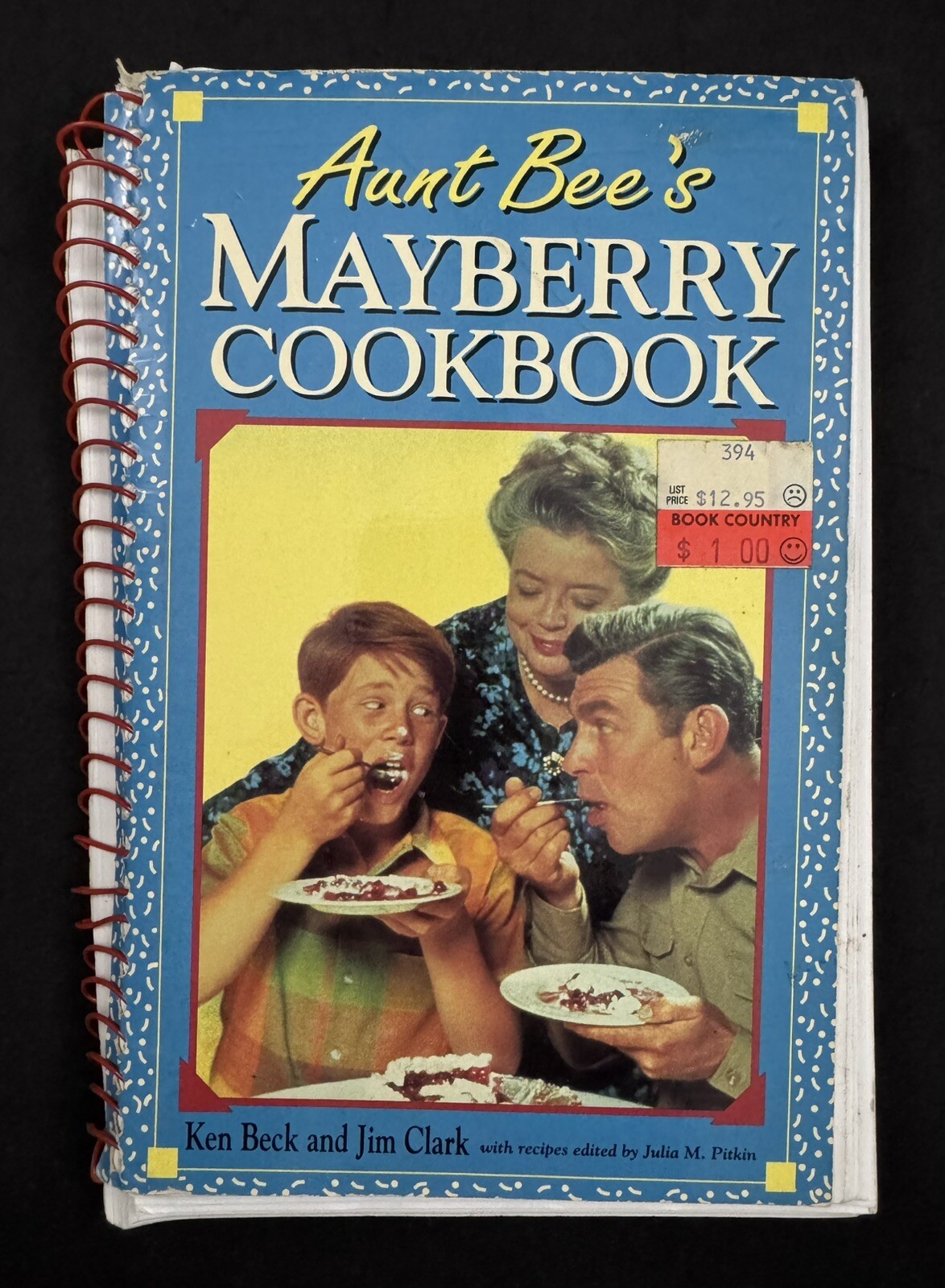 Aunt Bee&rsquo;s Mayberry Cookbook by Ken Beck & Jim Clark (1991)