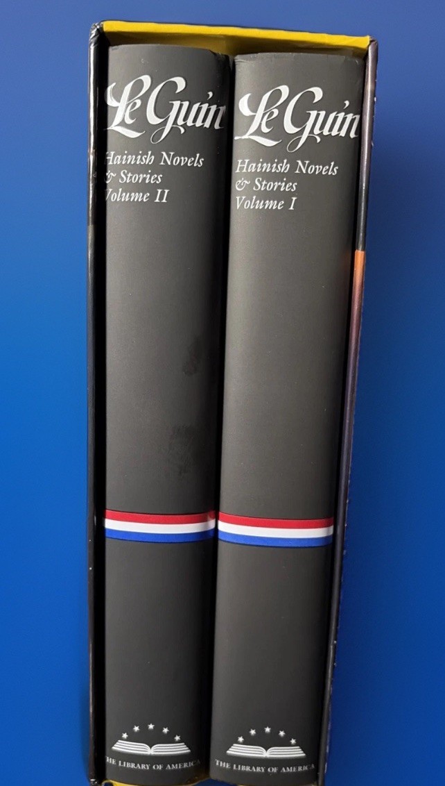 Ursula K Le Guin The Hainish Novels and Stories Library of America Vol 1 & 2 Box