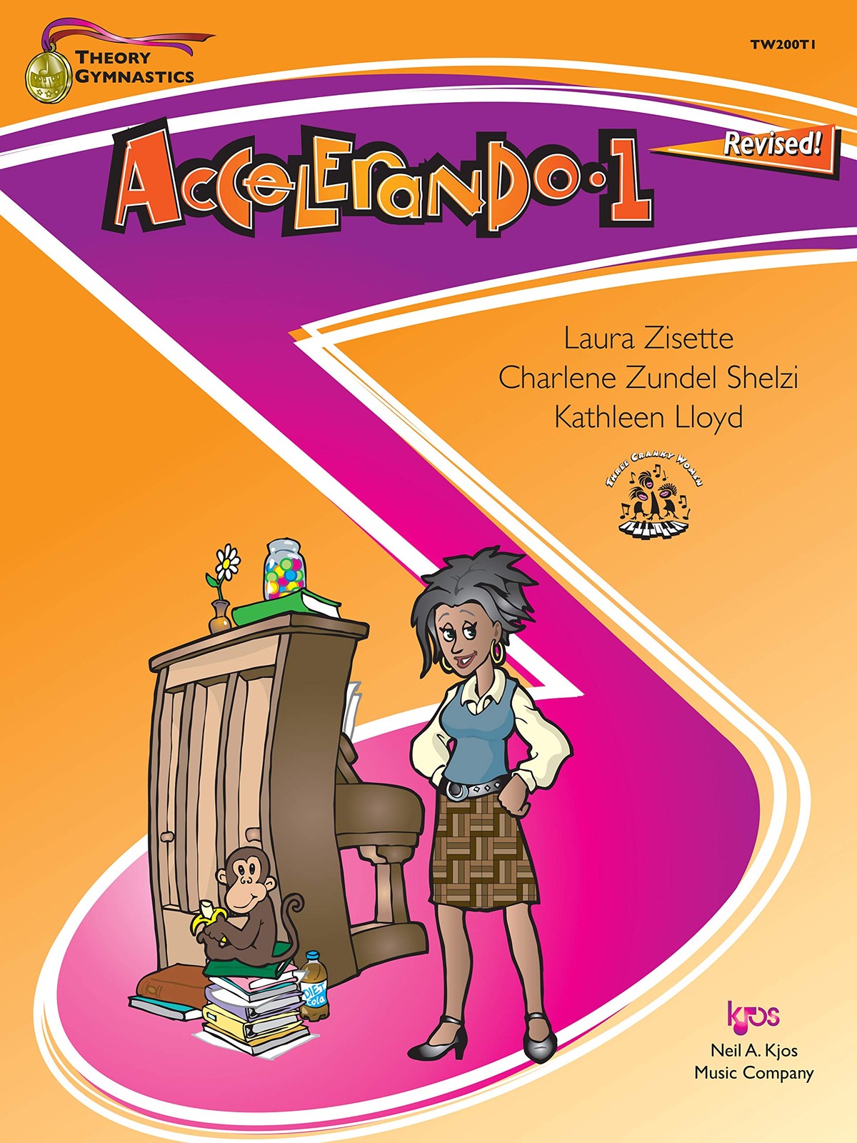 TW200T1 – Theory Gymnastics – Accelerando 1 Level A Revised – spiral_bound L…