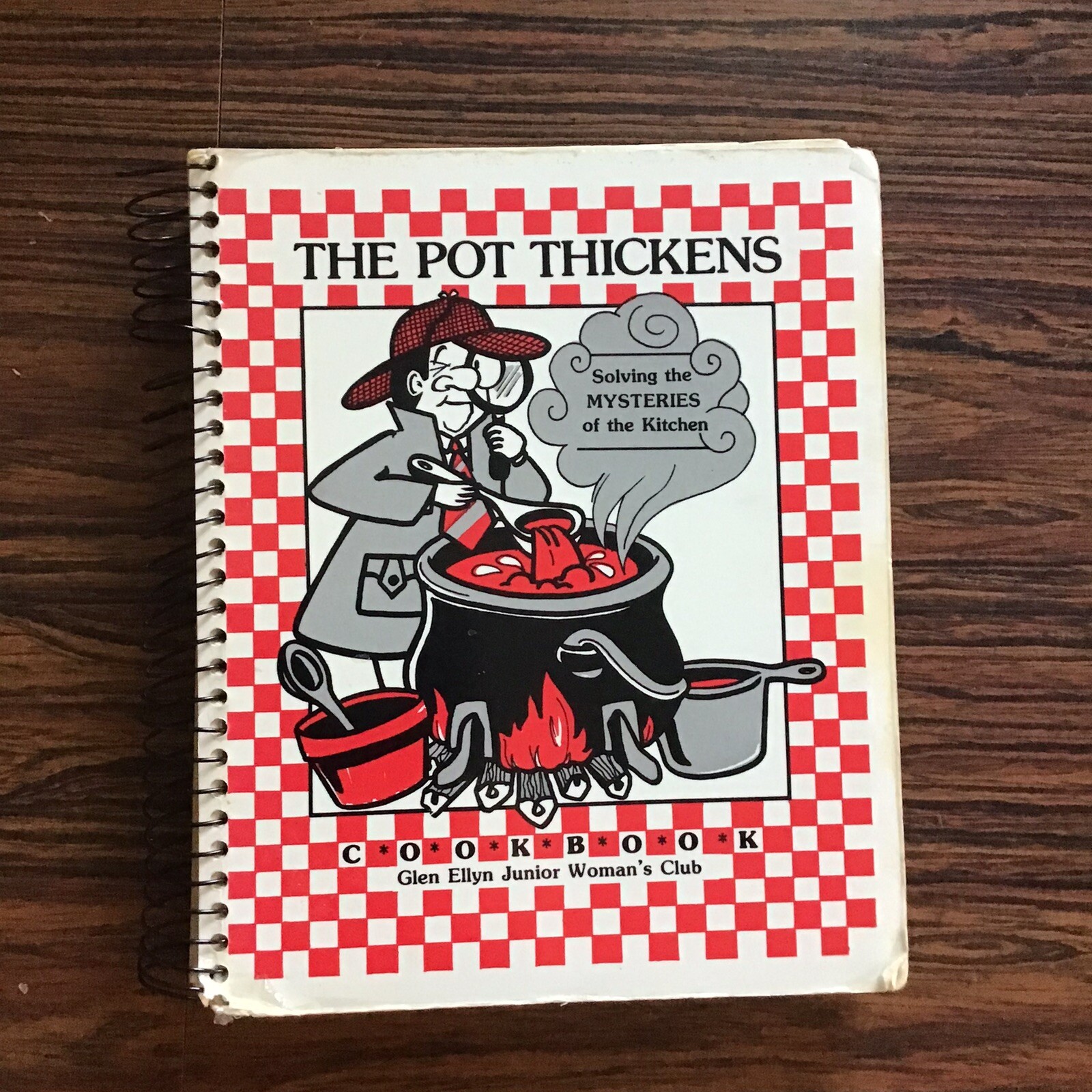 Glen Ellyn Illinois Junior Woman&rsquo;s Club Vintage 1991 Cookbook SEE INDEX PHOTOS