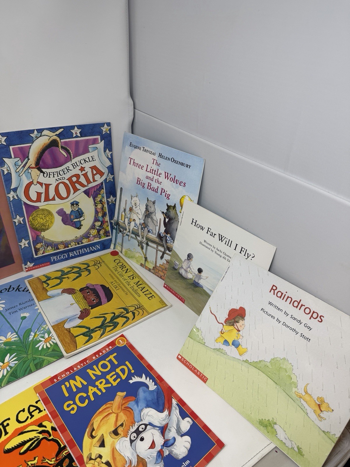 Children&rsquo;s Scholastic Picture Books Kids Paperback Storybook Storytime Lot of 12