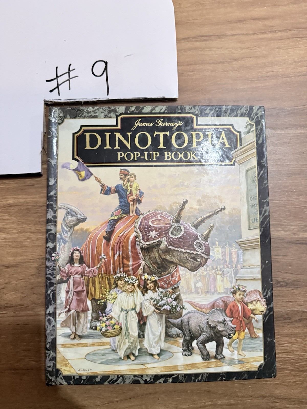 James Gurney&rsquo;s Dinotopia Pop-Up Book, published in 1993 by Turner Publishing.