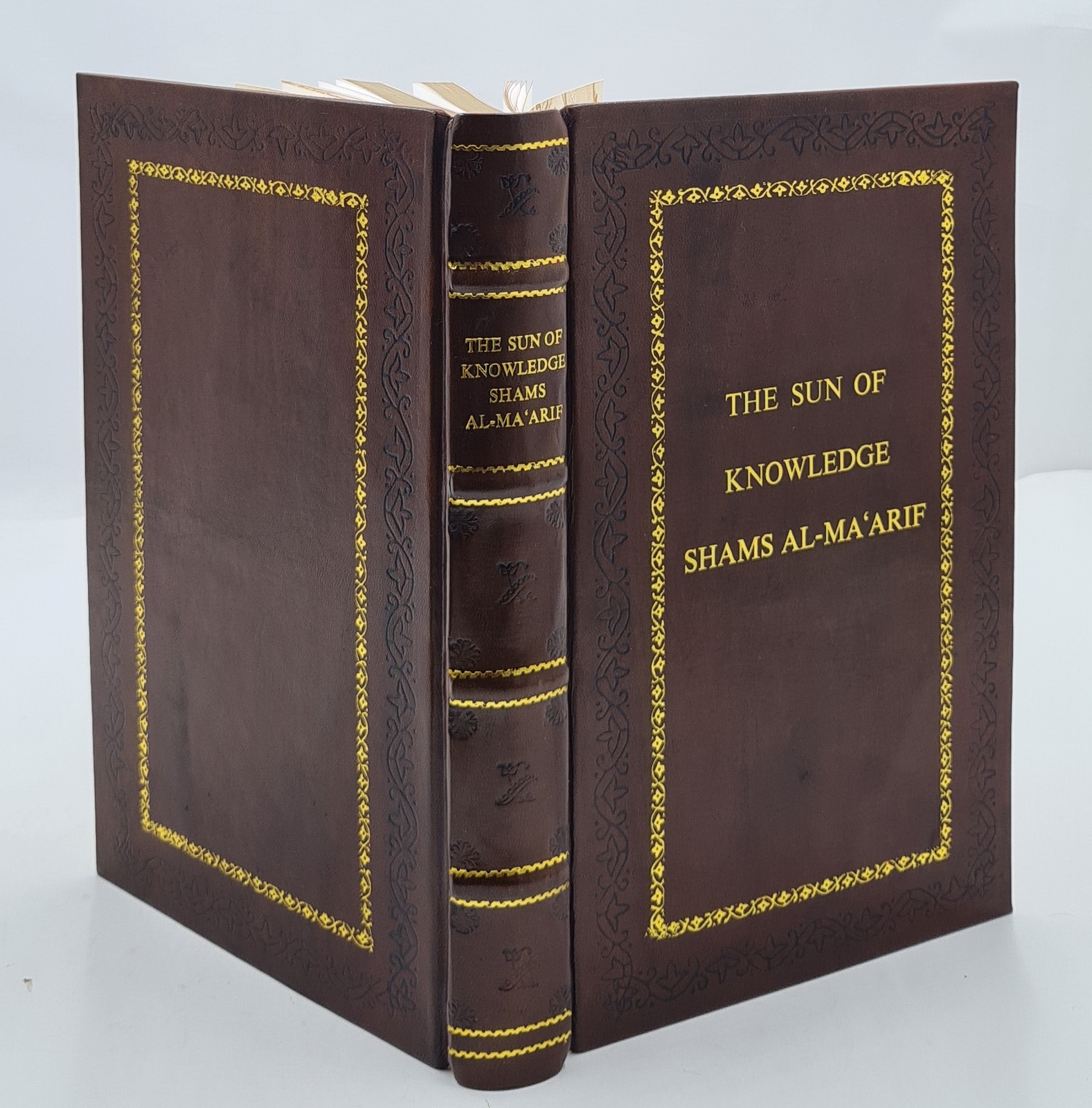 The Sun of Knowledge (Shams al-Ma&rsquo;arif): An Arabic Grimo [PREMIUM LEATHER BOUND]