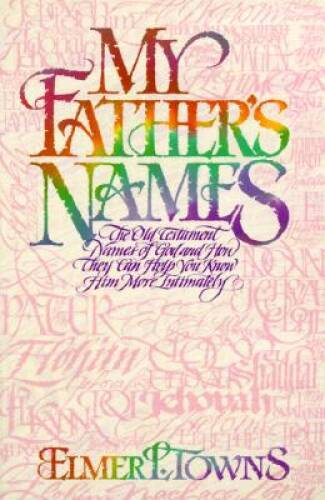 My Father&rsquo;s Names – Paperback By Towns, Elmer L. – VERY GOOD