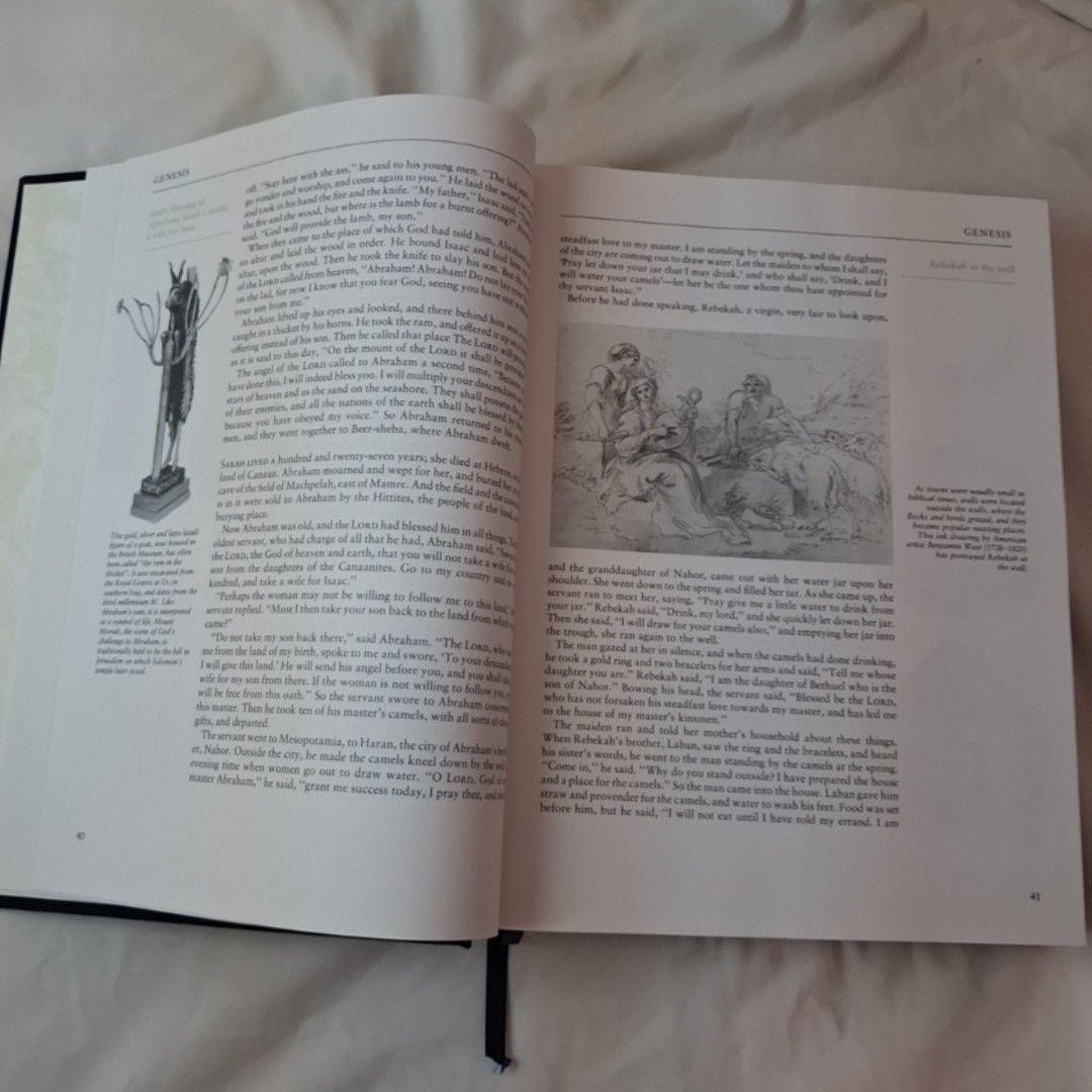 The Reader&rsquo;s Digest Bible Illustrated Edition 1995 Hardcover Metzger Hammer