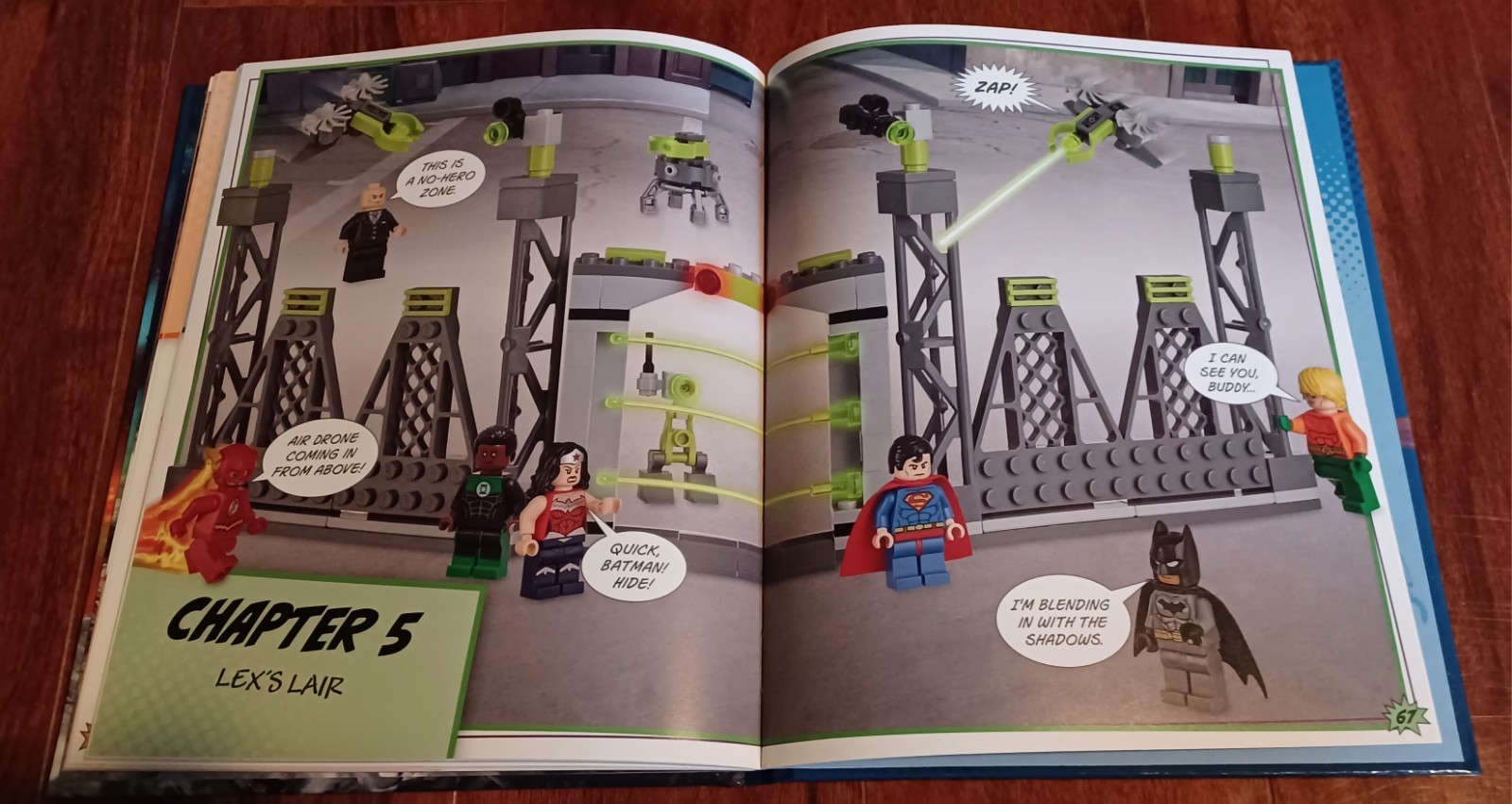LEGO « DC Superheroes » Build Your Own Adventure, DC Super Heroes Books 3 Pc Set