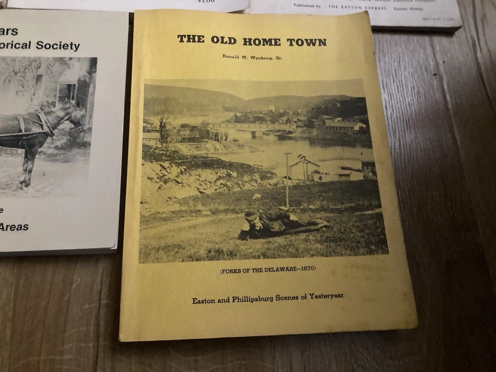 Lot 5 Vintage Local History Books Phillipsburg NJ Easton PA Greenwich Centennial