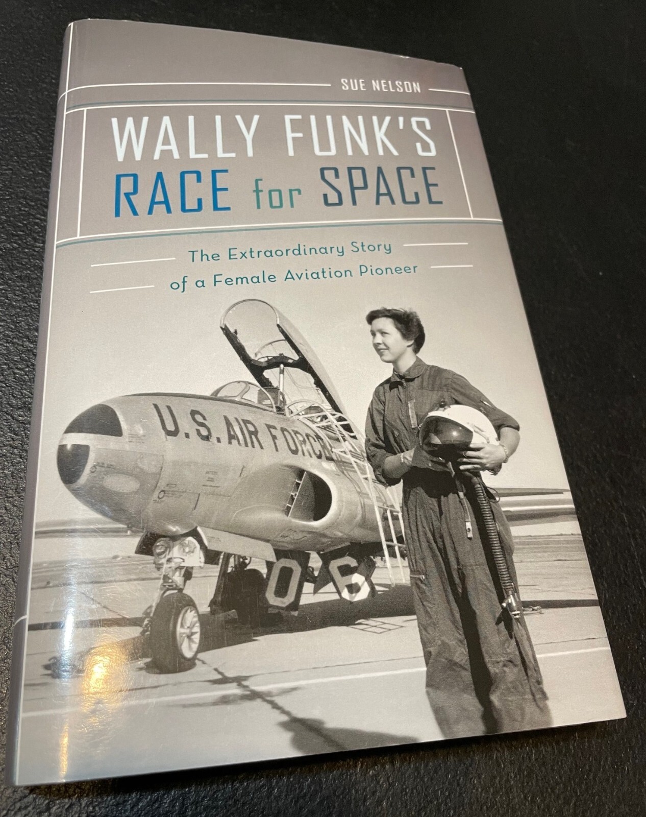 Wally Funk signed WALLY FUNK&rsquo;S RACE FOR SPACE, 1st/1st, dust jacket cover