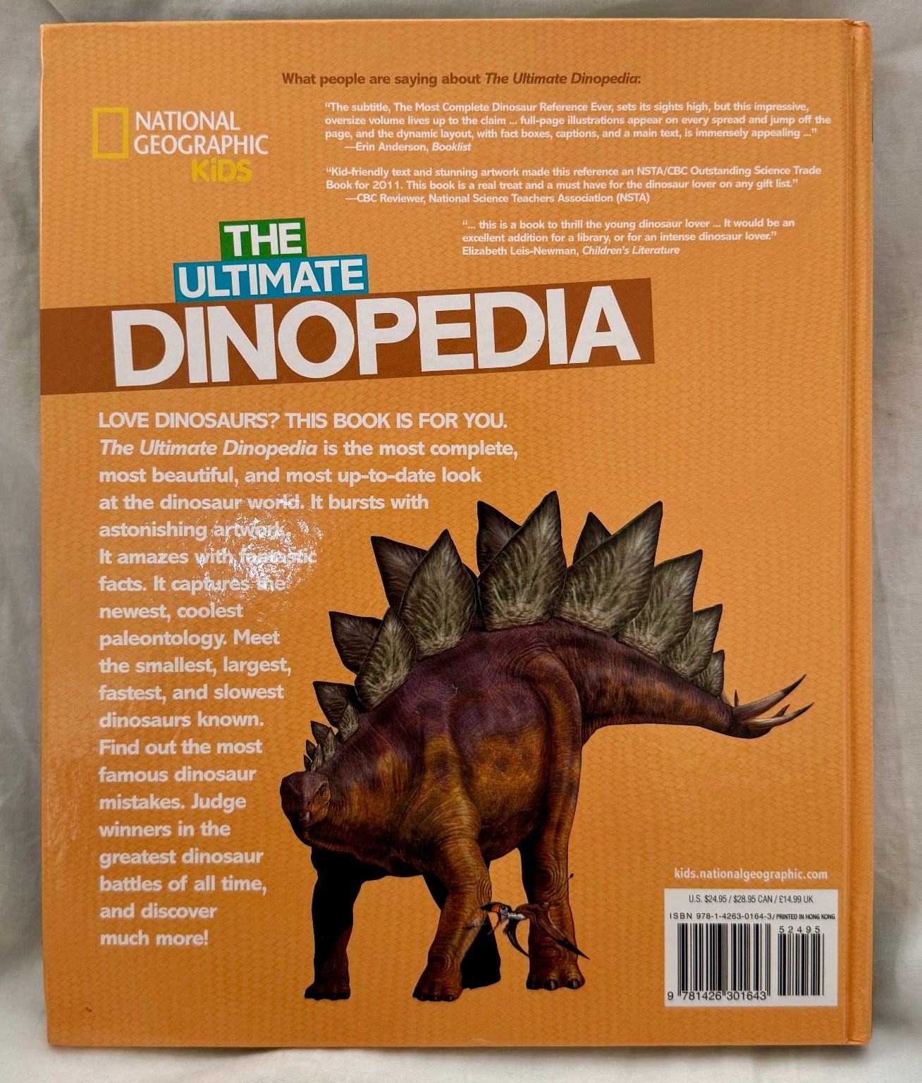 Lot 2 Dinosaur books National Geographic Kids Dino-Pedia and First Big Book