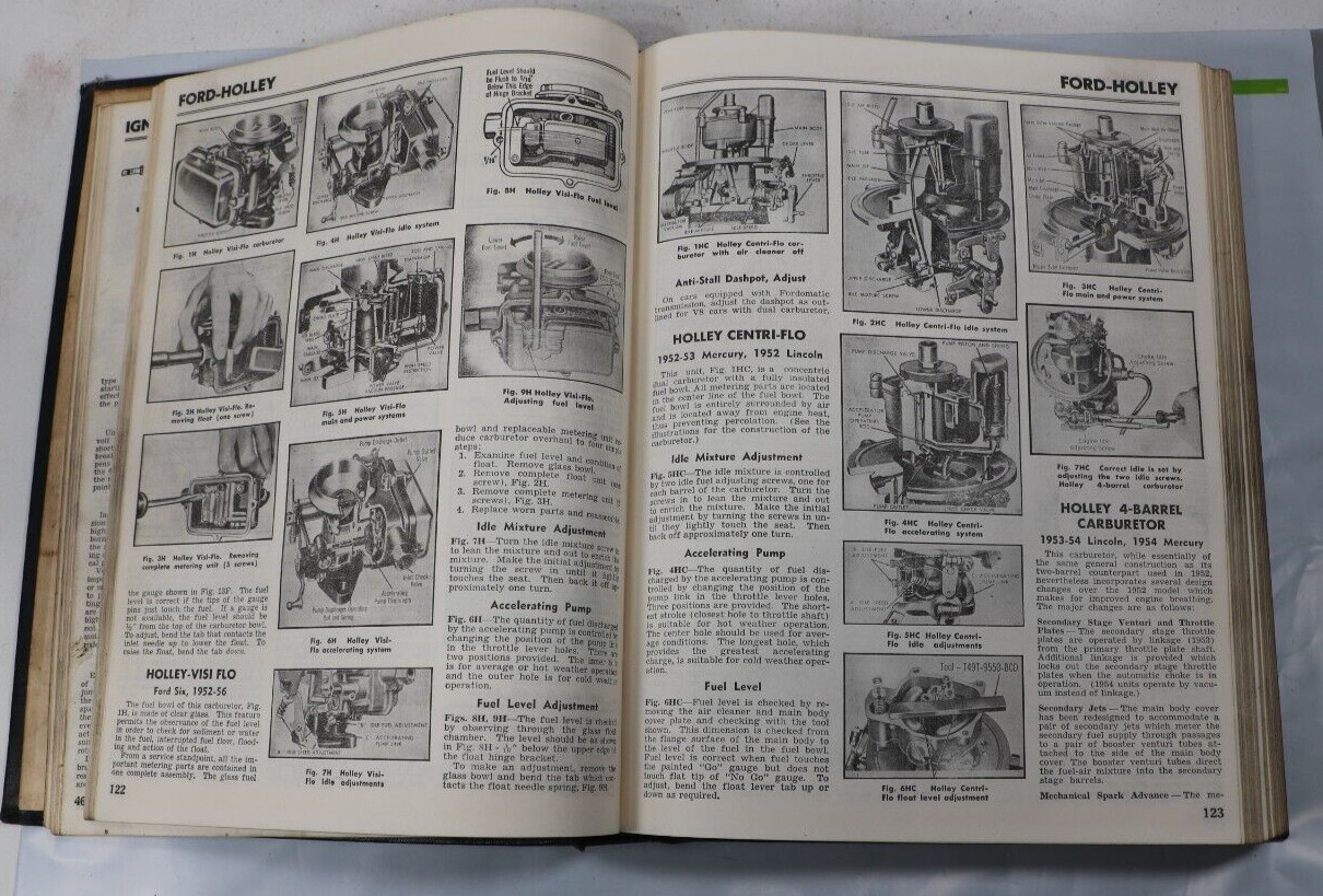 1956 Motor&rsquo;s Auto Repair Manual 19th Edition Car Auto Vehicle Mechanic 1946-1956