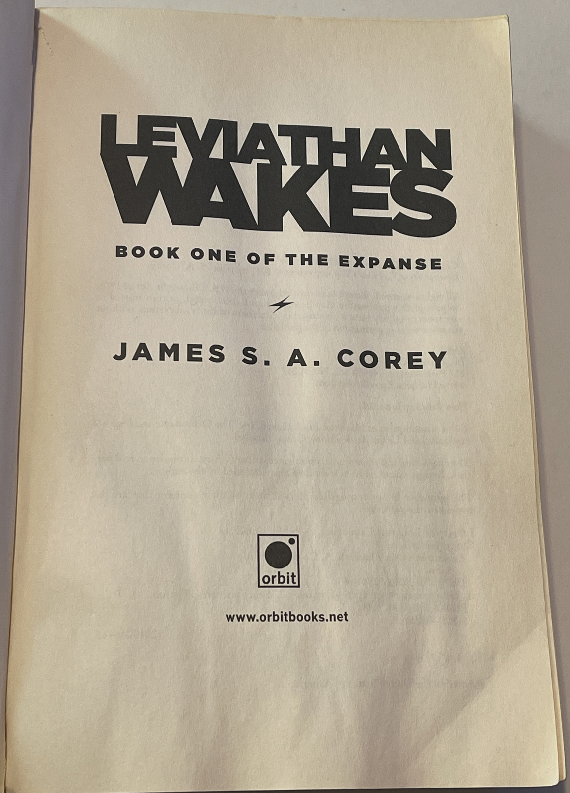 The Expanse Series: Leviathan Wakes by James S. A. Corey