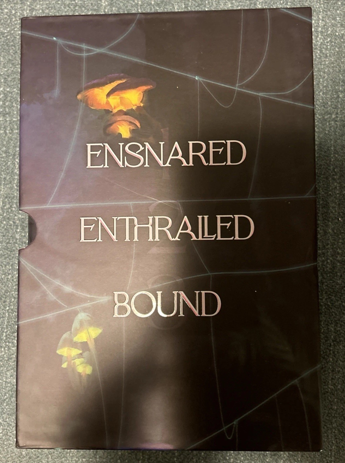 FaeCrate Spider&rsquo;s Mate Trilogy Signed Gilded Edges Embossed Slip Case