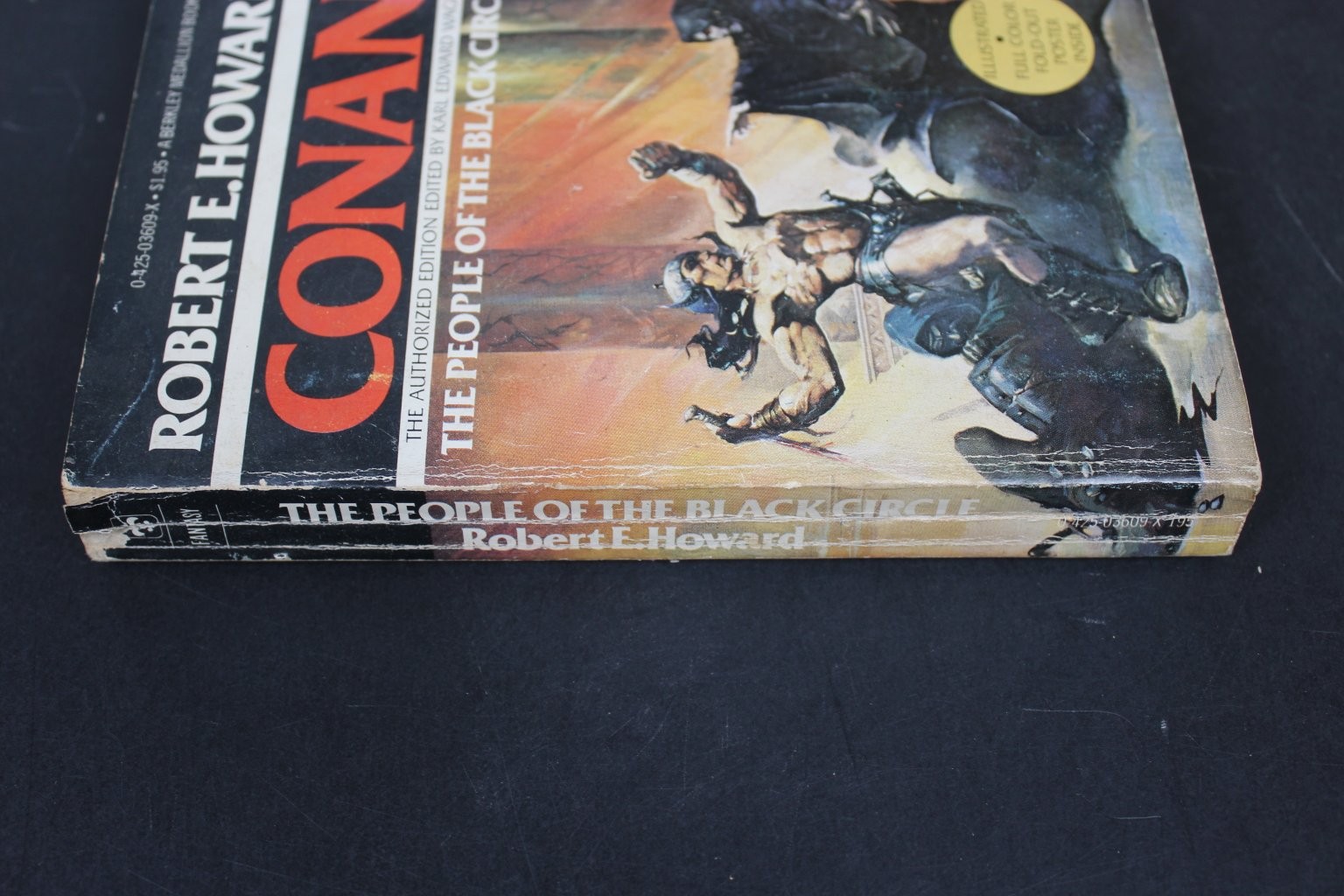 Conan The People of the Black Circle Robert E. Howard 1977 Authorized Edition PB