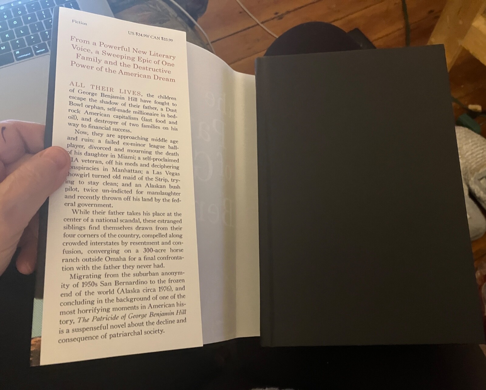 The Patricide of George Benjamin Hill by James Charlesworth : Signed HCDJ Book