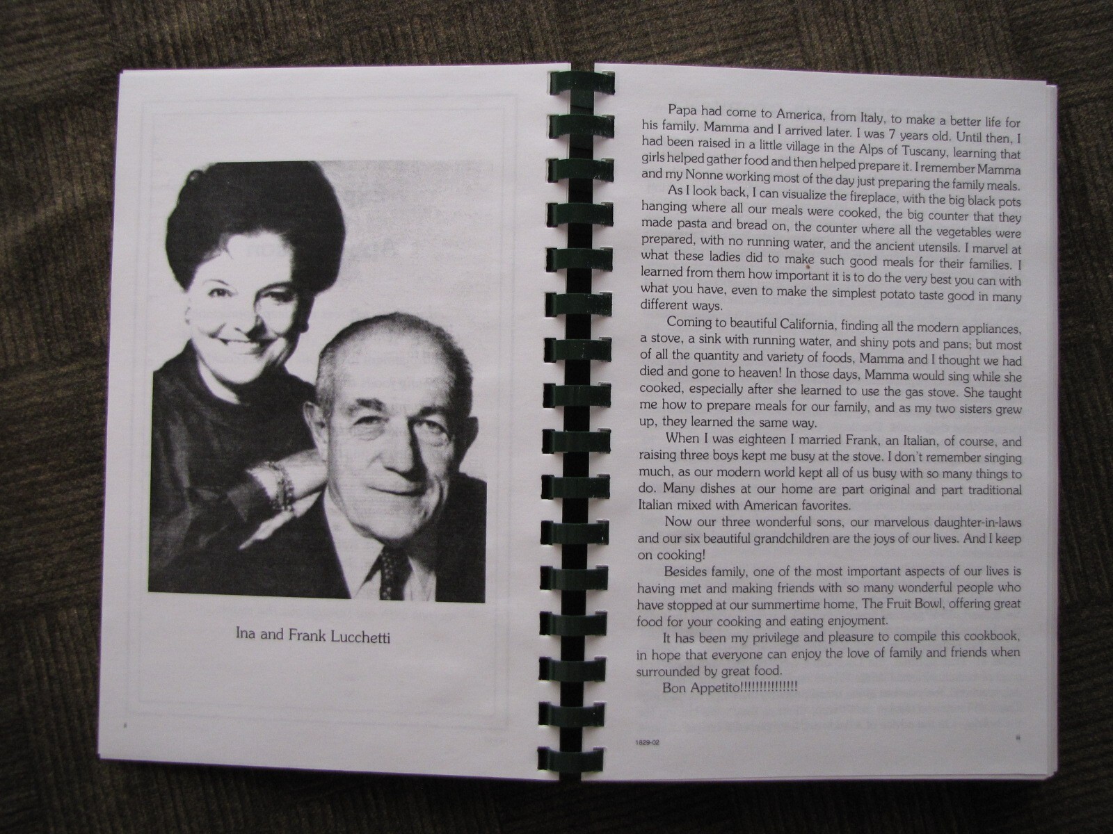 FAVORITE RECIPES Variety Pack by Ina Lucchetti 244+ pages from « THE FRUIT BOWL »