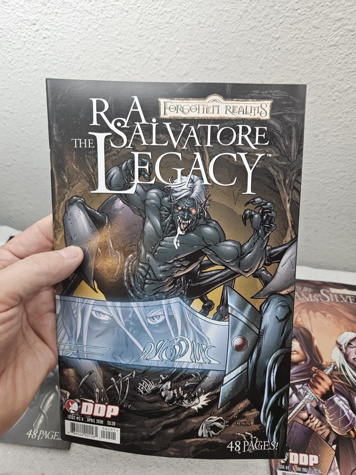 D&D FORGOTTEN REALMS R.A. SALVATORE&rsquo;S LOT OF 7 LEGACY, HALFLINGS GEM, STREAM