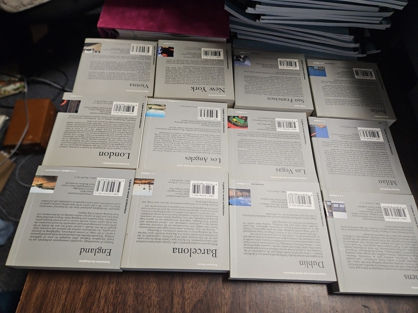 A Guide To Recent Architecture Ellipsis 12 Volume Set Paperback Travel Art