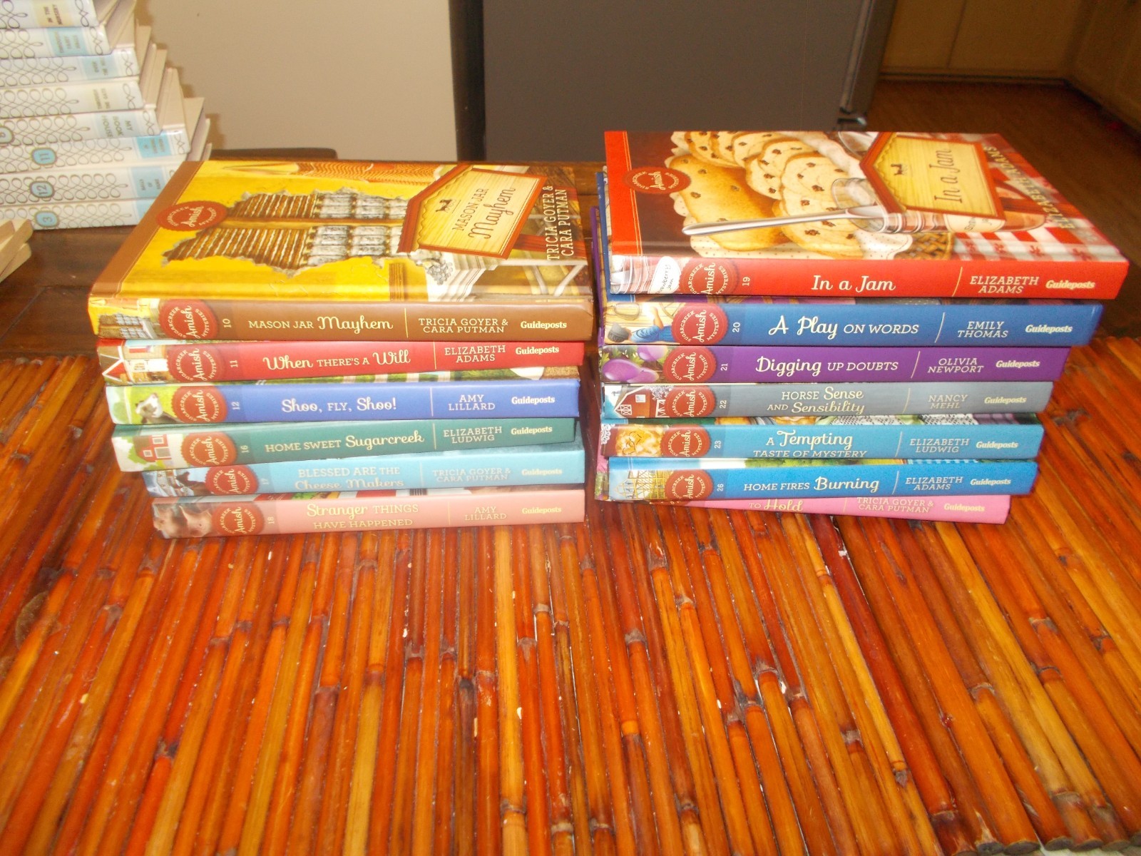 Sugarcreek Amish Mysteries. Guideposts. Lot of 13 Hardcovers.