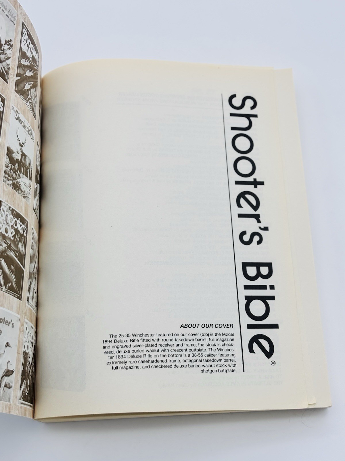 1996 Shooter&rsquo;s Bible Number 87 Edition 576 Pages Of Reference Book Guns Rifles