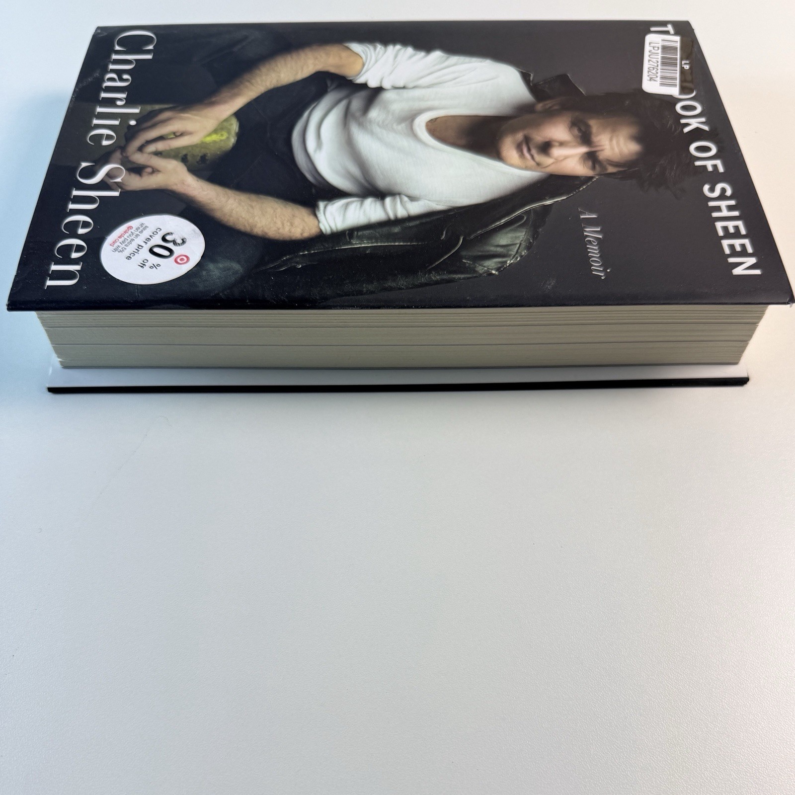 The Book of Sheen: A Memoir by Charlie Sheen Hardcover Book BRAND NEW FREE SHIP
