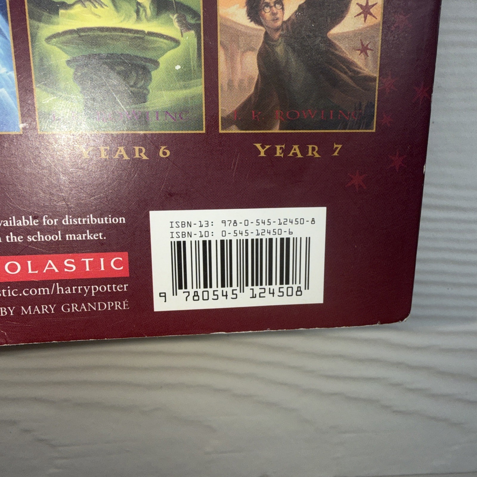 RARE Harry Potter & Sorcerer&rsquo;s Stone Scholastic ExclusiveSchool Market Edition