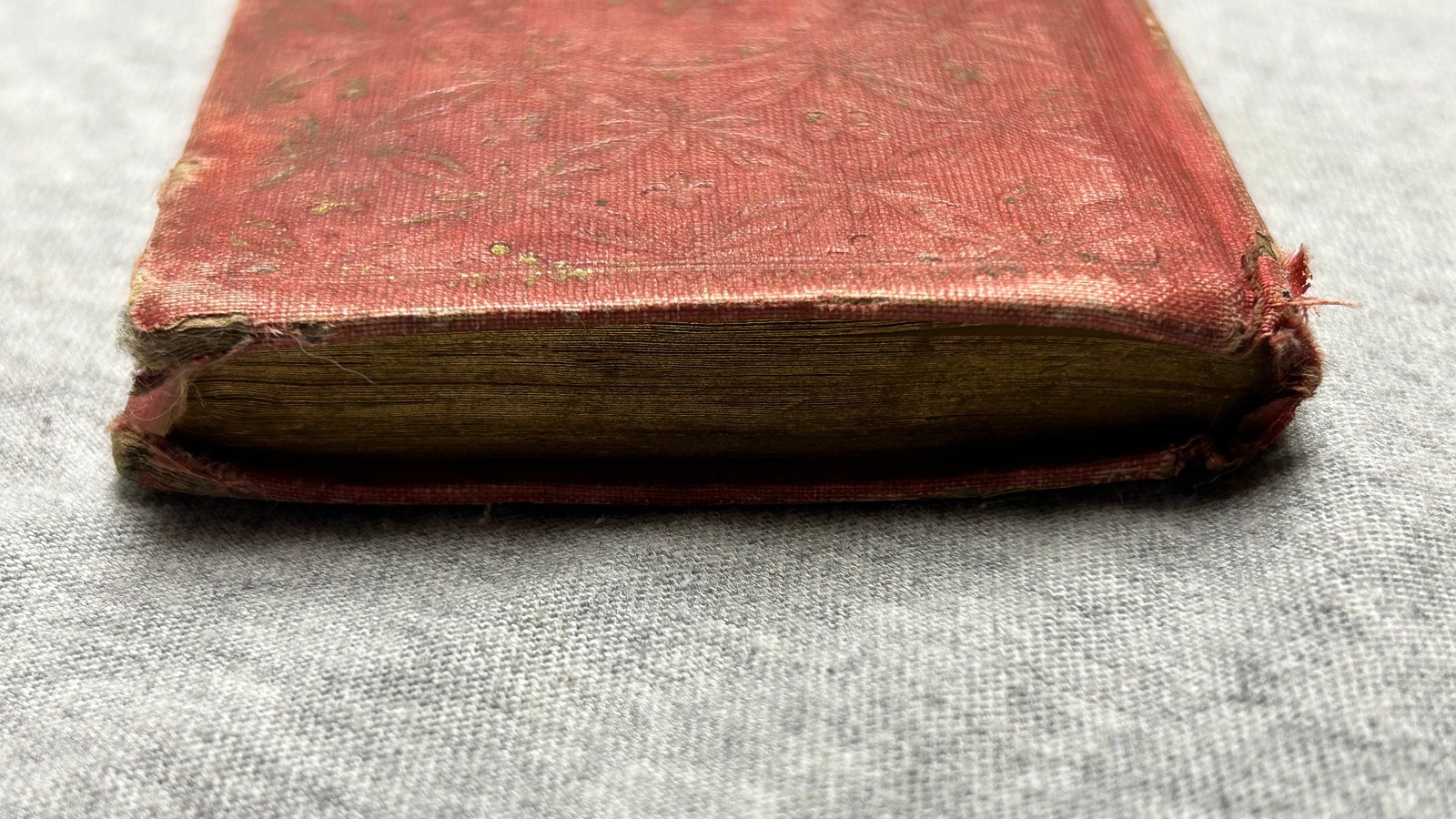 Dated 1847, FLORA&rsquo;S ALBUM Language of Flowers Mini Antique Book