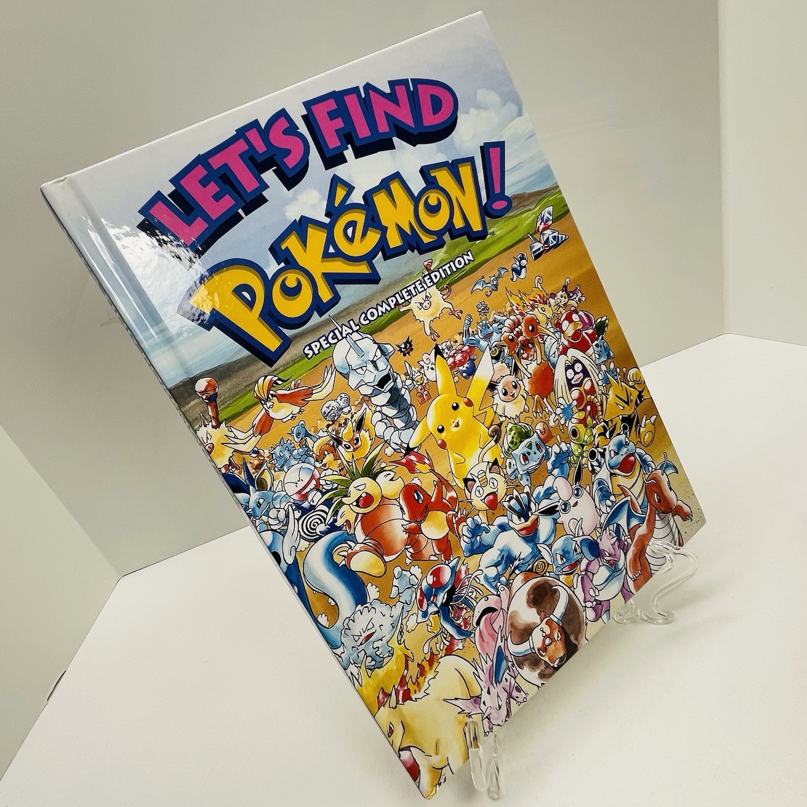 Let&rsquo;s Find Pokemon! Special Complete Edition 2017 First Edition Hardcover – NEW