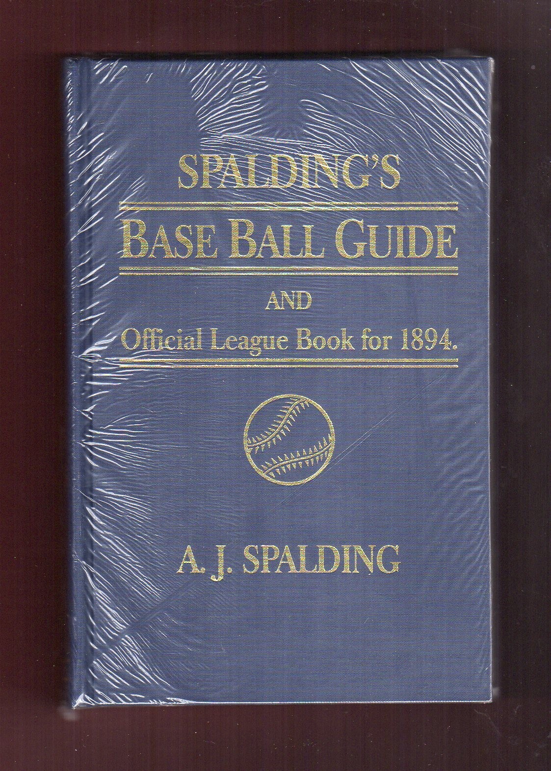 1894 SPALDING&rsquo;S BASEBALL GUIDE ~ Amereon House | 166 pages ~ 1 of 80 REPRINT!